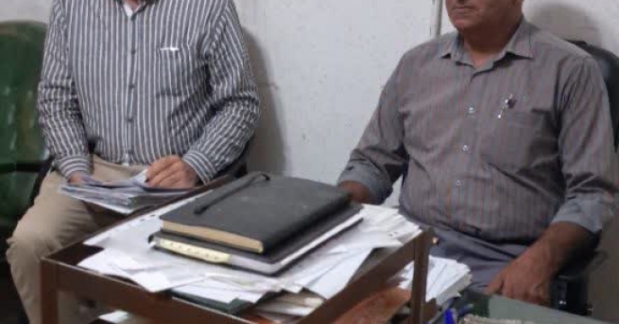 بازدید  معاون فنی و تولیدی و کارشناس پایش شرکت خدمات حمایتی کشاورزی استان اصفهان از اتحادیه شرکت‌های تعاونی روستایی شهرستان خمینی شهر