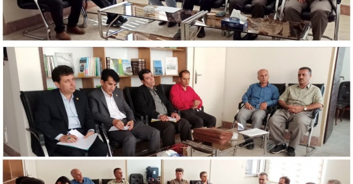 جلسه بررسی مسائل و مشکلات کارگزاران کود در شهرستان مهاباد