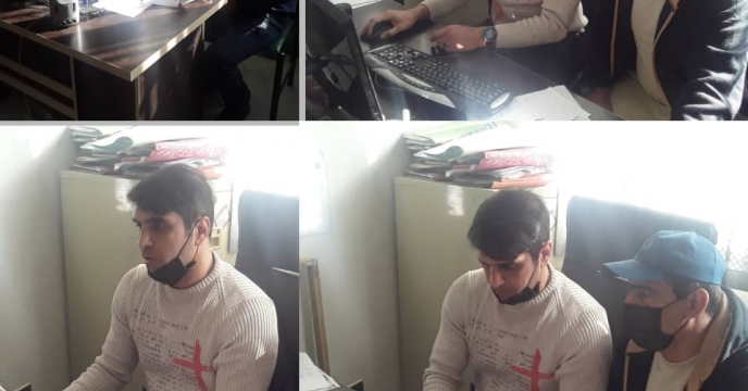 گزارش تصویری/ آموزش عملی حواله الکترونیک در سامانه کنترل وپایش مواد کودی توسط گروه آموزشی شرکت خدمات حمایتی لرستان در خدمات جهادکشاورزی شهرستان خرم آباد 