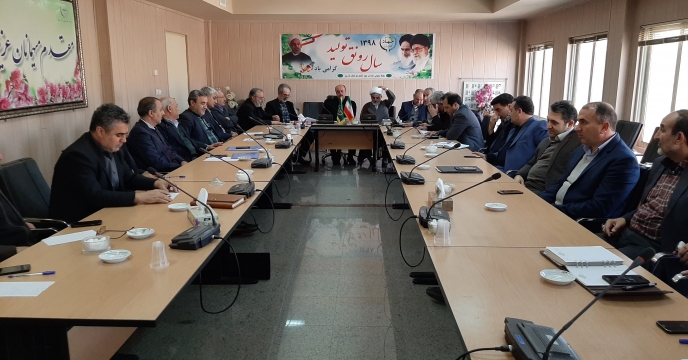 جلسه شورای مدیران در جهاد کشاورزی استان 