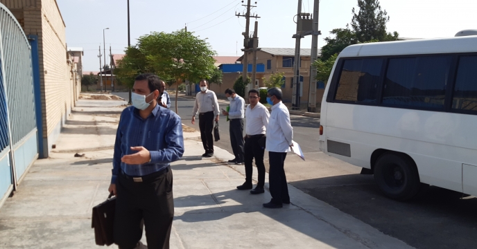 بازدید در معیت کمیته نظارت، بازرسی و کنترل کیفی کود استان قم