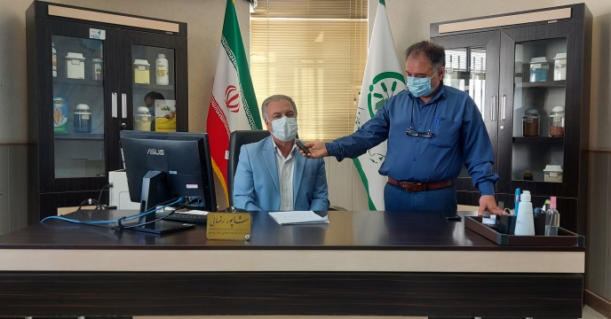 مصاحبه رادیویی صدا و سیمای بوشهر با مدیر شرکت خدمات حمایتی کشاورزی استان بوشهر