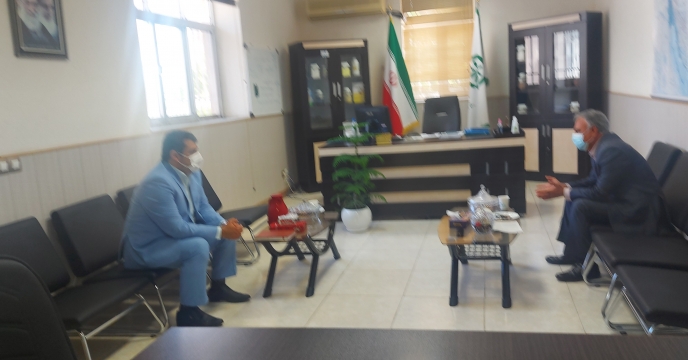 دیدار و نشست صمیمی مدیر شرکت خدمات حمایتی کشاورزی استان بوشهر با سردبیر روزنامه جام جام
