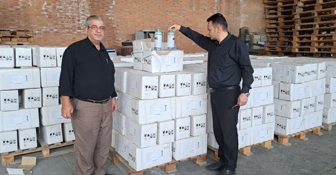 ارسال مقدار 5800لیت سم تاپیک از خوزستان به انبار سم استان آذربایجانشرقی