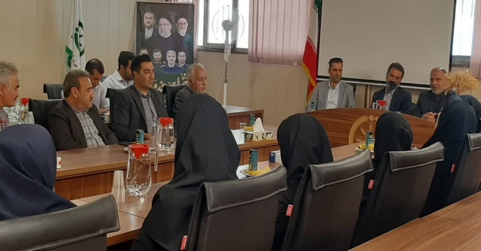 مراسم تکریم از معاون مالی ، اداری و بازرگانی استان تهران و معرفی ذیحساب و مسئول امور مالی جدید