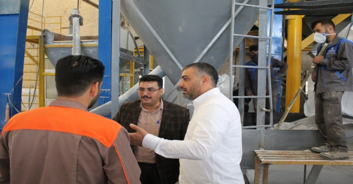 بازدید مدیر از کارخانه توسعه گستر ابرکوه استان یزد 4
