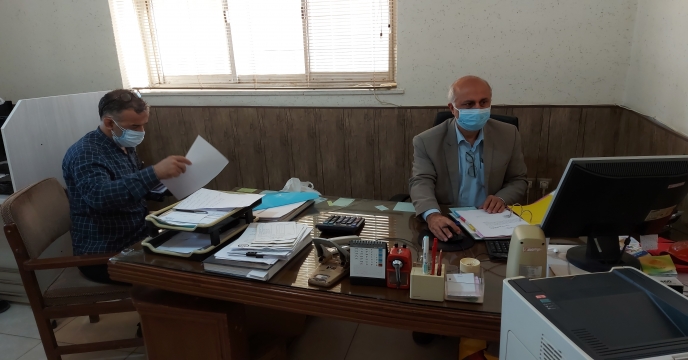 حضور مدیر حسابرسی و بازرسی شرکت خدمات حمایتی کشاورزی در شعبه استان بوشهر