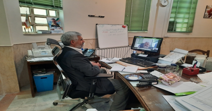 حضور مدیر شرکت خدمات حمایتی کشاورزی استان یزد در وبینار لزوم جذب و مصرف کودها