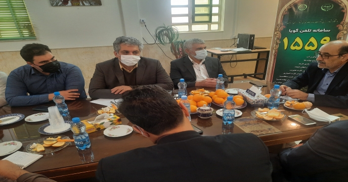 جلسه اعضای هیئت مدیره با کارکنان شرکت خدمات حمایتی کشاورزی استان یزد