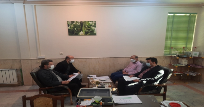 جلسه سرپرست شرکت خدمات حمایتی کشاورزی استان یزد با بازرسین امور مالی