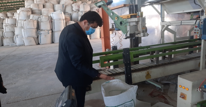 بازدید مدیر شرکت خدمات حمایتی کشاورزی استان یزد از شرکت کیمیاداران کویر