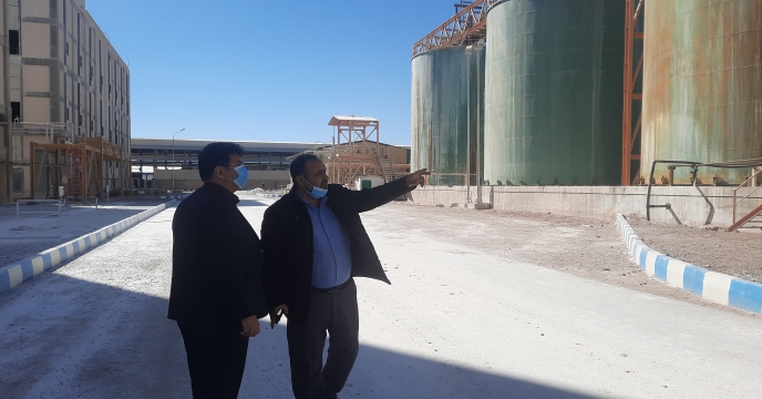 بازدید مدیر شرکت خدمات حمایتی کشاورزی استان یزد از شرکت کیمیاداران کویر