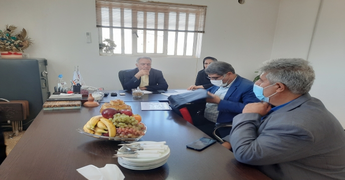 جلسه مسئول حراست استان یزد با مدیرعامل شرکت توسعه گستر کویر