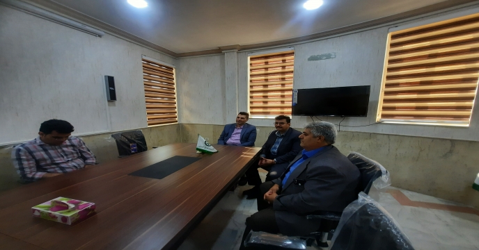 جلسه عضو هیئت مدیره با کارکنان شرکت خدمات حمایتی کشاورزی استان یزد