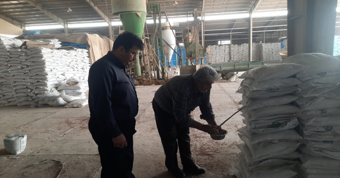 نمونه برداری از پارت 6 کود سولفات پتاسیم توسعه گستر کویر
