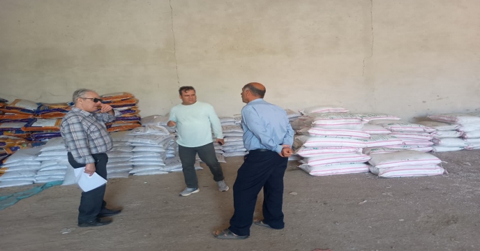 نظارت و کنترل اکیپ پایش شرکت خدمات حمایتی کشاورزی استان قزوین بر عوامل کارگزاری شهرستان قزوین