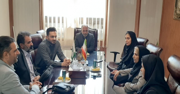 مراسم تکریم از معاون مالی ، اداری و بازرگانی استان تهران و معرفی ذیحساب و مسئول امور مالی جدید