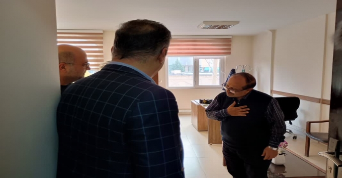 حضور ریاست سازمان جهاد کشاورزی استان قزوین در محل شرکت خدمات حمایتی کشاورزی استان قزوین