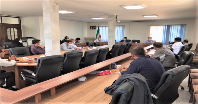 جلسه هماهنگی نظارت بر فرایند توزیع کودهای یارانه ای در شرکت خدمات حمایتی کشاورزی استان آذربایجان غربی