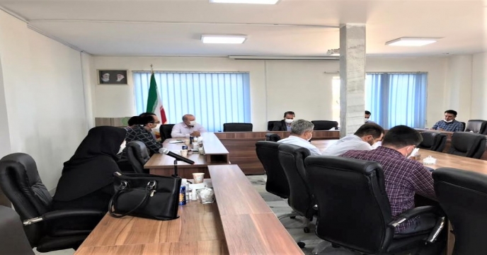 جلسه هماهنگی نظارت بر فرایند توزیع کودهای یارانه ای در شرکت خدمات حمایتی کشاورزی استان آذربایجان غربی