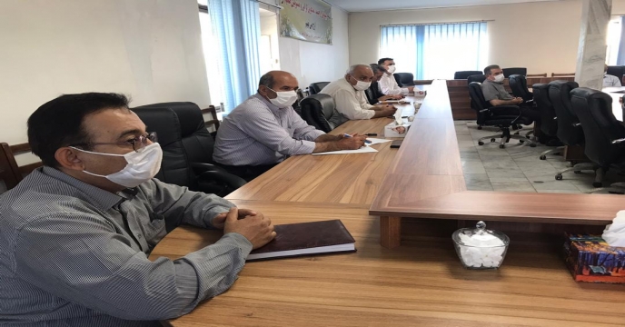 جلسه بررسی وضعیت توزیع کود در شهرستان ارومیه 
