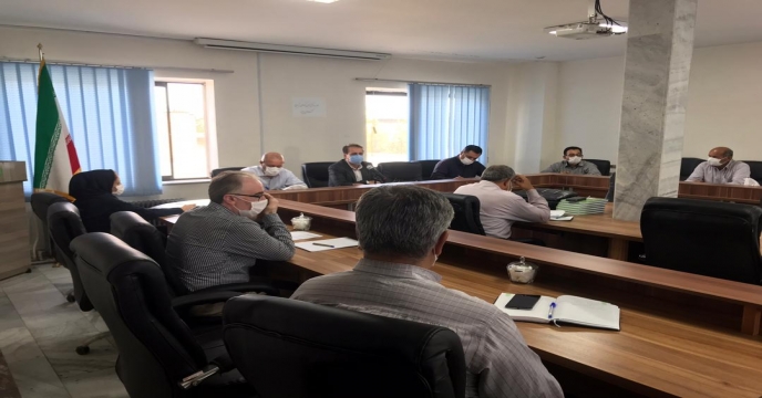 جلسه بررسی وضعیت توزیع کود در شهرستان ارومیه 
