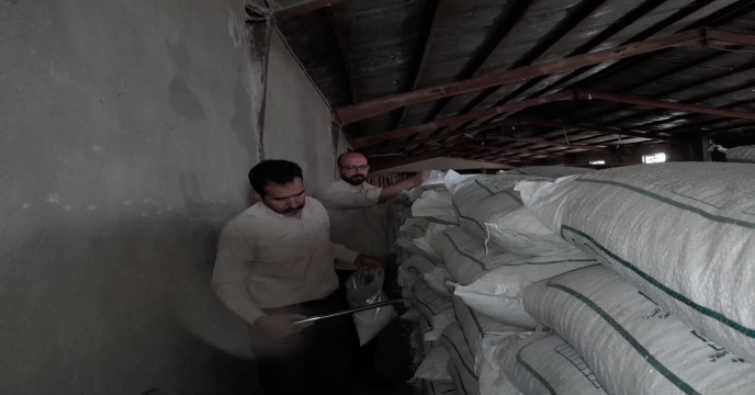 بازدید مهندس سلیمی مشاور محترم مدیر عامل از ستاد جهت بازدید از انبارهای استان مرکزی و عملیات نمونه برداری از کودهای تولید داخلی – مهر ماه 1404