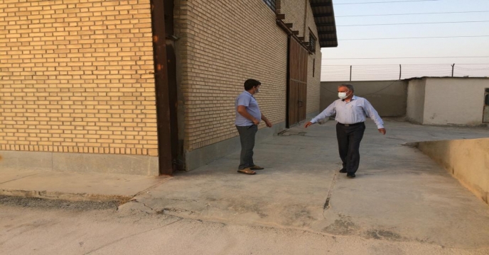 بازدید مدیر شرکت خدمات حمایتی کشاورزی استان بوشهر از انبار سازمانی