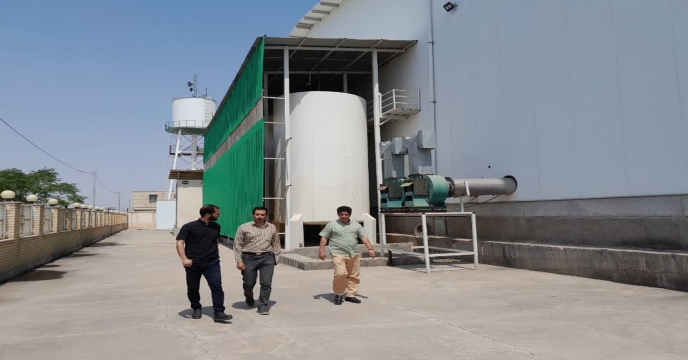 بازدید از کارخانه نگین سبز کود در شهر صنعتی ساوه – استان مرکزی