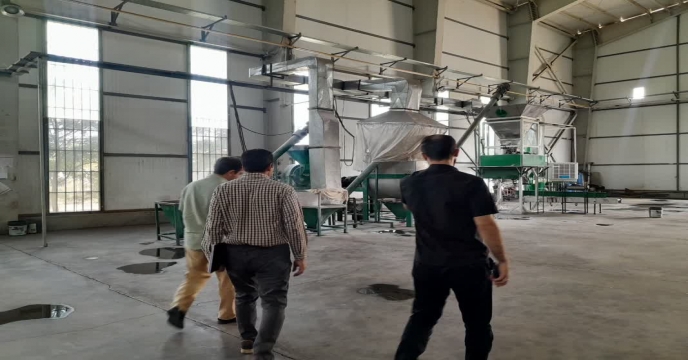 بازدید از کارخانه نگین سبز کود در شهر صنعتی ساوه – استان مرکزی