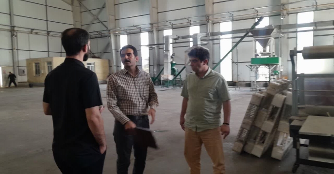 بازدید از کارخانه نگین سبز کود در شهر صنعتی ساوه – استان مرکزی