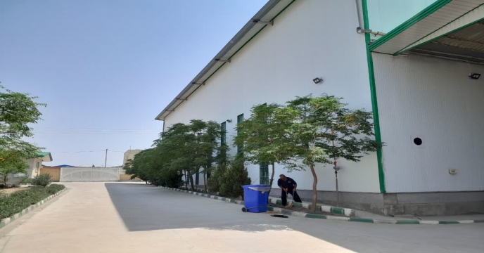 بازدید از کارخانه نگین سبز کود در شهر صنعتی ساوه – استان مرکزی