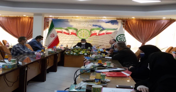 جلسه مدیریت استان با معاونت فنی و دبیر کمیسیون ستاد شرکت خدمات حمایتی کشاورزی