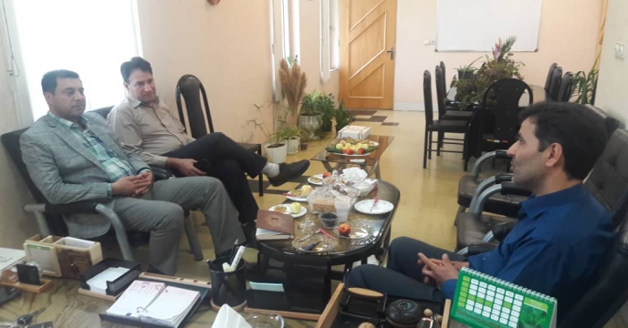 دیدار با رئیس سازمان تعاونی روستایی استان قم