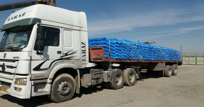 حمل و ارسال انواع کودهای شیمیایی به کارگزاران تحت پوشش شهرستان اراک و حومه – خرداد 1402