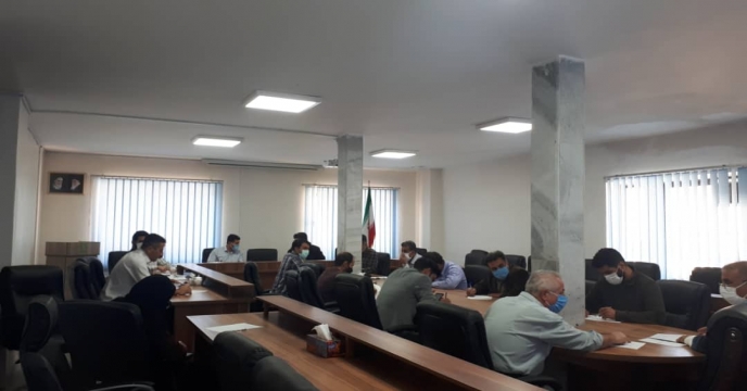 برگزاری آزمون دوره آموزشی "رفاه کارکنان و شرایط فیزیکی محیط کار" در آذربایجان غربی