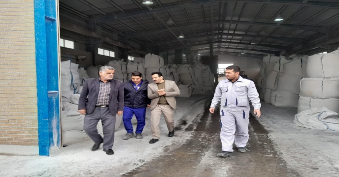 بازدید از کارخانه کود تولید داخلی در شهر صنعتی کاوه در شهر ساوه استان مرکزی – فروردین 1403 
