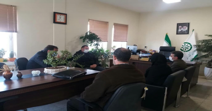 بازدید مدیر جهاد کشاورزی اراک از شرکت خدمات حمایتی کشاورزی استان مرکزی