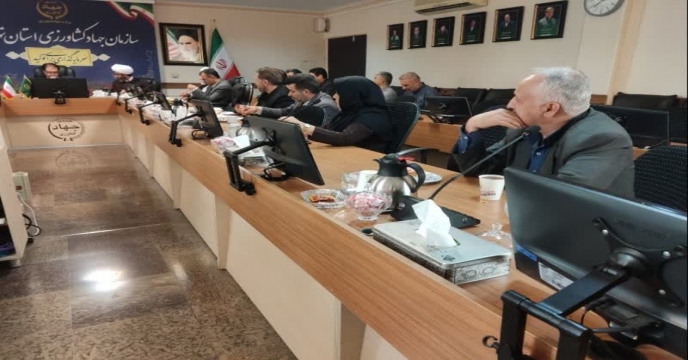 برگزاری جلسه ستاد اربعین حسینی در سازمان جهاد کشاورزی استان تهران