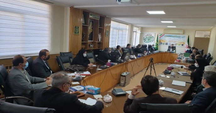 دومین جلسه هماهنگی سفر ریاست جمهوری در سازمان جهاد کشاورزی استان آذربایجان غربی