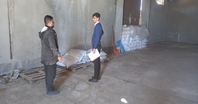 بازدید نظارتی کارگروه پایش شرکت خدمات حمایتی کشاورزی استان قزوین از کارگزاری‌های  شهرستان آوج