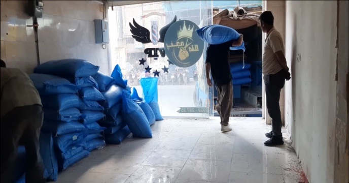 بازدید کارشناسان فنی از روند توزیع کود کارگزاران به کشاورزان شهرستان پاکدشت