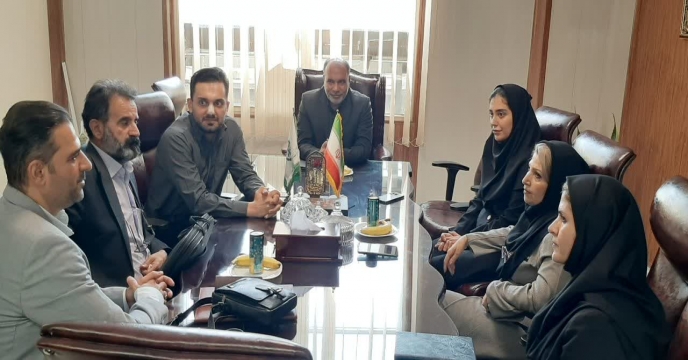 مراسم تکریم از معاون مالی ، اداری و بازرگانی استان تهران و معرفی ذیحساب و مسئول امور مالی جدید