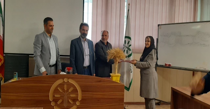 مراسم تکریم از معاون مالی ، اداری و بازرگانی استان تهران و معرفی ذیحساب و مسئول امور مالی جدید