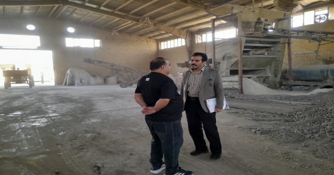 بازدید از کارخانه شرکت تفاهم نامه ای کود ، شرکت فرایند صنعت در شهرستان ساوه