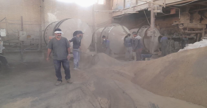 بازدید از کارخانه شرکت تفاهم نامه ای کود ، شرکت فرایند صنعت در شهرستان ساوه