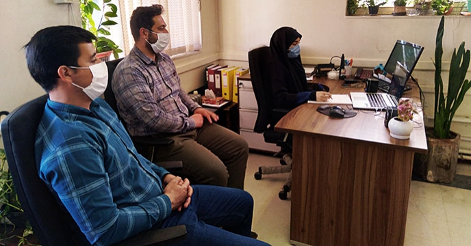 جلسه آموزشی فروش و بازاریابی شرکت خدمات حمایتی کشاورزی استان همدان