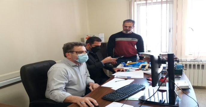 حضور همکاران محترم حسابرسی و بازرسی از امور مالی ستاد در استان مرکزی