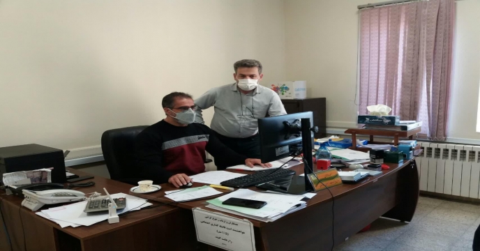 حضور همکاران محترم حسابرسی و بازرسی از امور مالی ستاد در استان مرکزی
