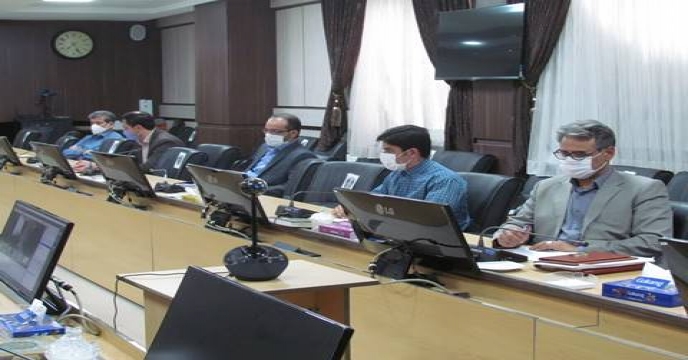 جلسه ویدئو کنفرانس نظارت بر تامین و توزیع نهاده های کشاورزی در استان خراسان شمالی